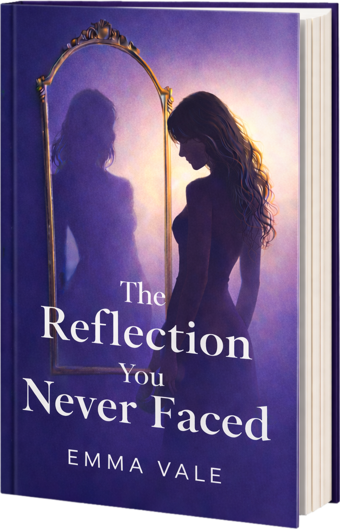 Book Cover of The Reflection You Never Faced by Emma Vale, side view